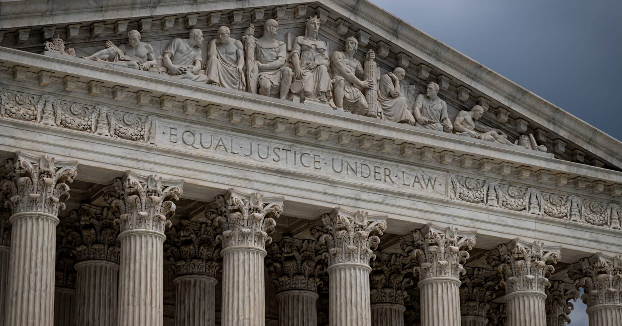 The,Front,Of,The,Us,Supreme,Court,Building,In,Washington,